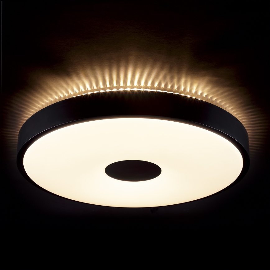 Brilliant - Plafon LED TAVIS LED/24W/230V Ø 44,5 cm czarny