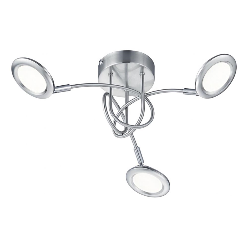 Brilliant - Przysufitowy żyrandol LED SESSION 3xLED/3,1W/230V 3000/4000/6500K matowy chrom