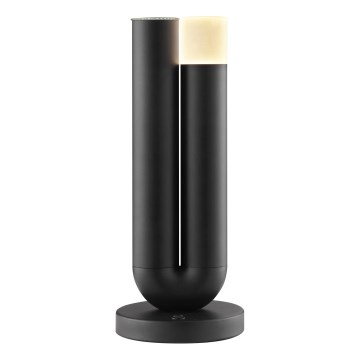 Brilliant - Ściemnialna ładowalna dotykowa zewnętrzna lampa stołowa SAYU LED/2,5W/5V 2700K 2600 mAh IP44 czarna