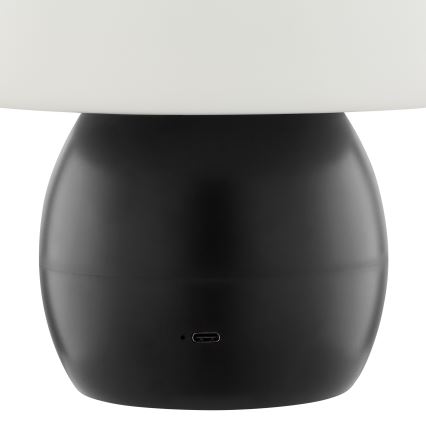 Brilliant - LED ściemnialna ładowalna dotykowa lampka stołowa DUPIS LED/2W/5V 2700K 1800 mAh czarna