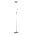 Brilliant - ściemnialna lampa stojąca LED ROSANNA 2xLED/13W/230V matowy chrom