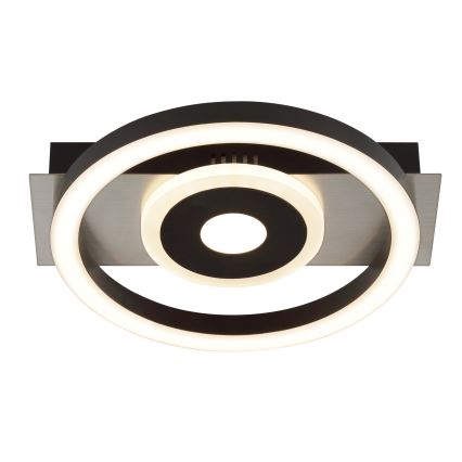 Brilliant - Ściemnialna lampa sufitowa LED MAUREEN LED/9W/230V czarna