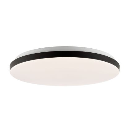 Brilliant - LED RGBW ściemnialna lampa sufitowa LIVIO LED/20W/230V 3000-6500K śr. 38,5 cm czarna + pilot zdalnego sterowania
