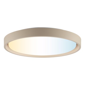 Brilliant - Ściemnialna lampa sufitowa LED SANOZ LED/24W/230V 3000-6500K śr. 41 cm beżowa + pilot zdalnego sterowania