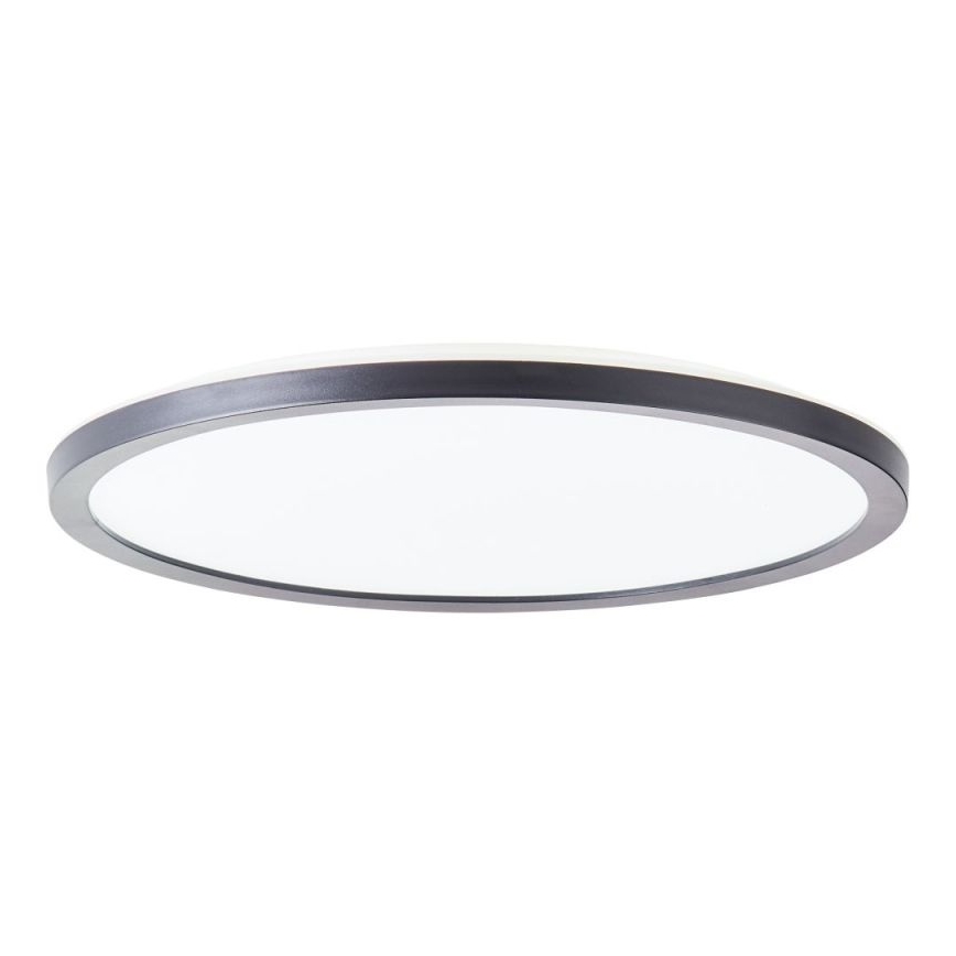 Brilliant - ściemnialna oprawa sufitowa LED SORELL LED/18W/230V 3000-6500K średnica 29 cm czarna + pilot zdalnego sterowania