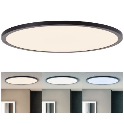 Brilliant - ściemnialna oprawa sufitowa LED TUCO LED/33W/230V 3000-6500K Ø 50 cm czarna + pilot zdalnego sterowania