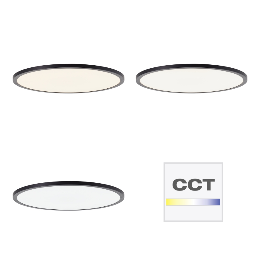 Brilliant - ściemnialna oprawa sufitowa LED TUCO LED/33W/230V 3000-6500K Ø 50 cm czarna + pilot zdalnego sterowania