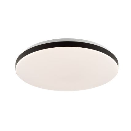 Brilliant - Ściemnialna lampa sufitowa RGBW LIVIO LED/20W/230V 3000-6500K śr. 49 cm czarny + zdalne sterowanie