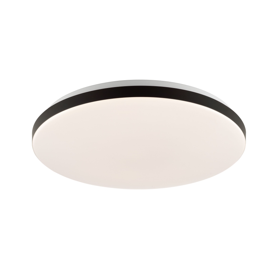 Brilliant - Ściemnialna lampa sufitowa RGBW LIVIO LED/20W/230V 3000-6500K śr. 49 cm czarny + zdalne sterowanie