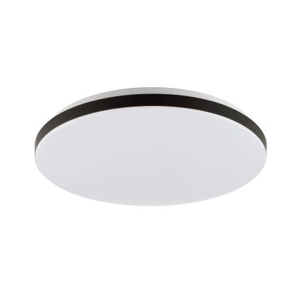Brilliant - Ściemnialna lampa sufitowa RGBW LIVIO LED/20W/230V 3000-6500K śr. 49 cm czarny + zdalne sterowanie
