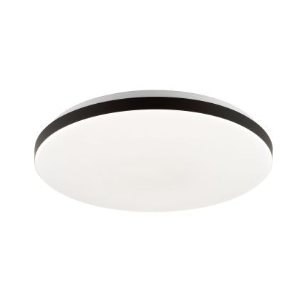 Brilliant - Ściemnialna lampa sufitowa RGBW LIVIO LED/20W/230V 3000-6500K śr. 49 cm czarny + zdalne sterowanie