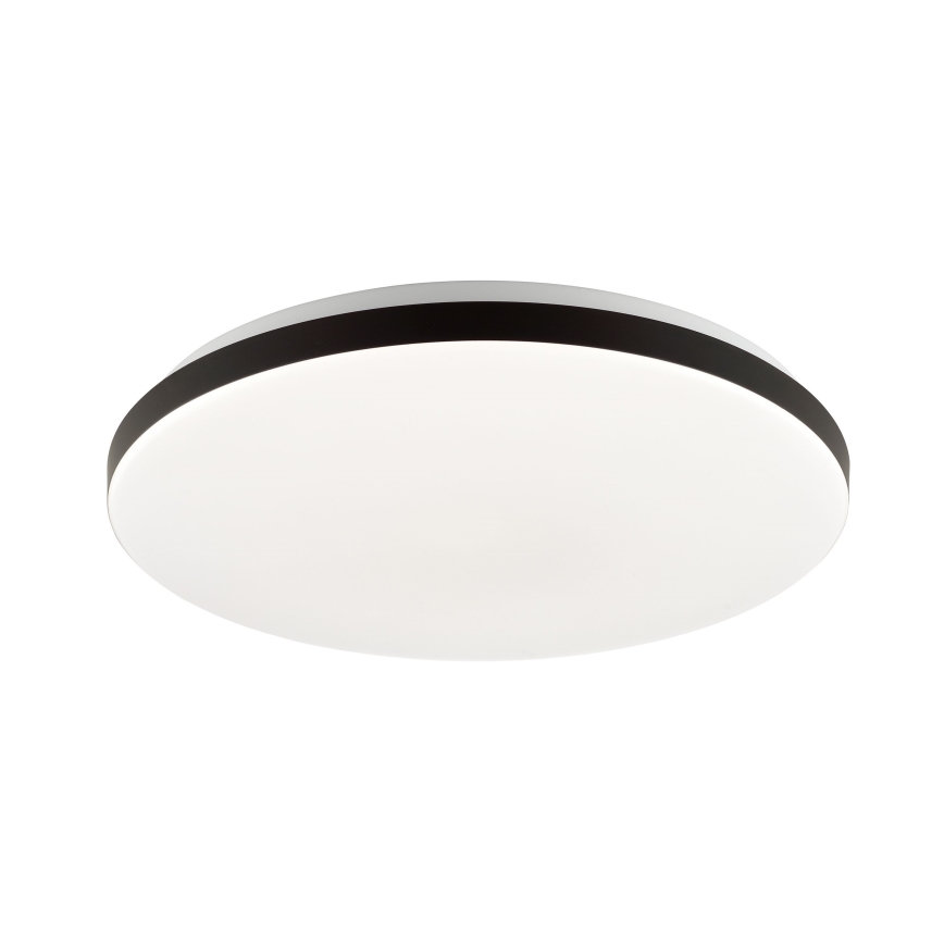 Brilliant - Ściemnialna lampa sufitowa RGBW LIVIO LED/20W/230V 3000-6500K śr. 49 cm czarny + zdalne sterowanie