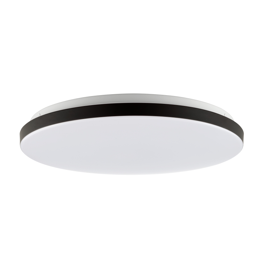 Brilliant - Ściemnialna lampa sufitowa RGBW LIVIO LED/20W/230V 3000-6500K śr. 49 cm czarny + zdalne sterowanie