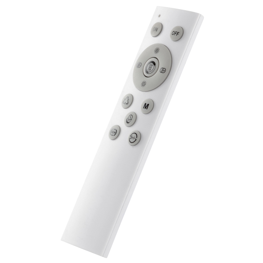 Brilliant - Ściemnialna lampa sufitowa RGBW LIVIO LED/20W/230V 3000-6500K śr. 49 cm czarny + zdalne sterowanie