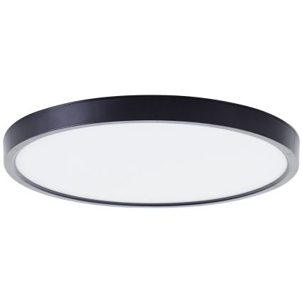 Brilliant - Ściemnialna lampa sufitowa RGBW LOTTI LED/16W/230V 3000K śr. 30 cm czarny Wi-Fi Tuya + zdalne sterowanie