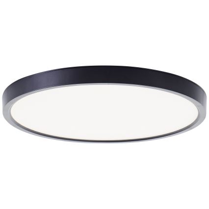 Brilliant - Ściemnialna lampa sufitowa RGBW LOTTI LED/16W/230V 3000K śr. 30 cm czarny Wi-Fi Tuya + zdalne sterowanie