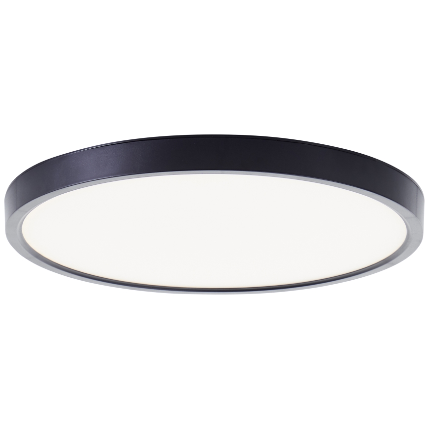 Brilliant - Ściemnialna lampa sufitowa RGBW LOTTI LED/16W/230V 3000K śr. 30 cm czarny Wi-Fi Tuya + zdalne sterowanie