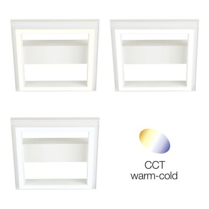 Brilliant - Ściemnialna lampa sufitowa RGBW PALLAS LED/18W/230V 2700-6500K + zdalne sterowanie