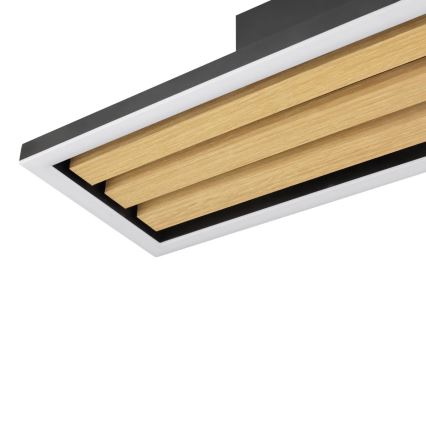 Brilliant - Ściemnialna oprawa sufitowa LED CALMA LED/15W/230V czarna