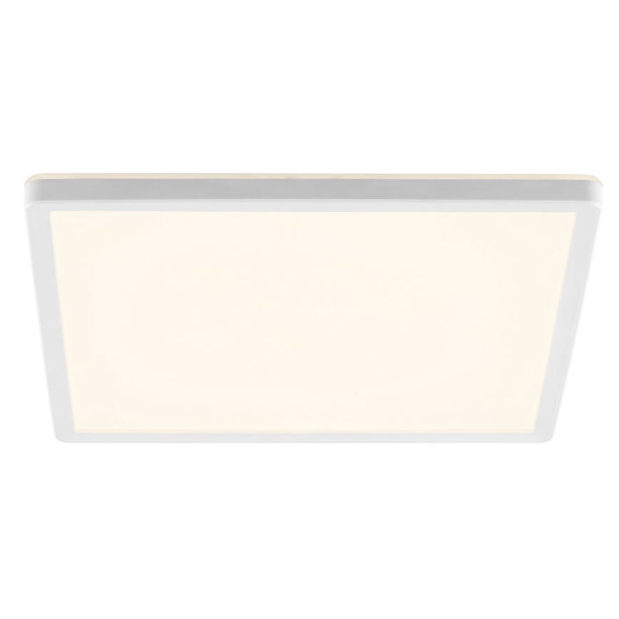 Brilliant - LED Ściemnialna oprawa sufitowa LUMARO LED/18W/230V 3000-6500K 29,3x29,3 cm biała + zdalne sterowanie