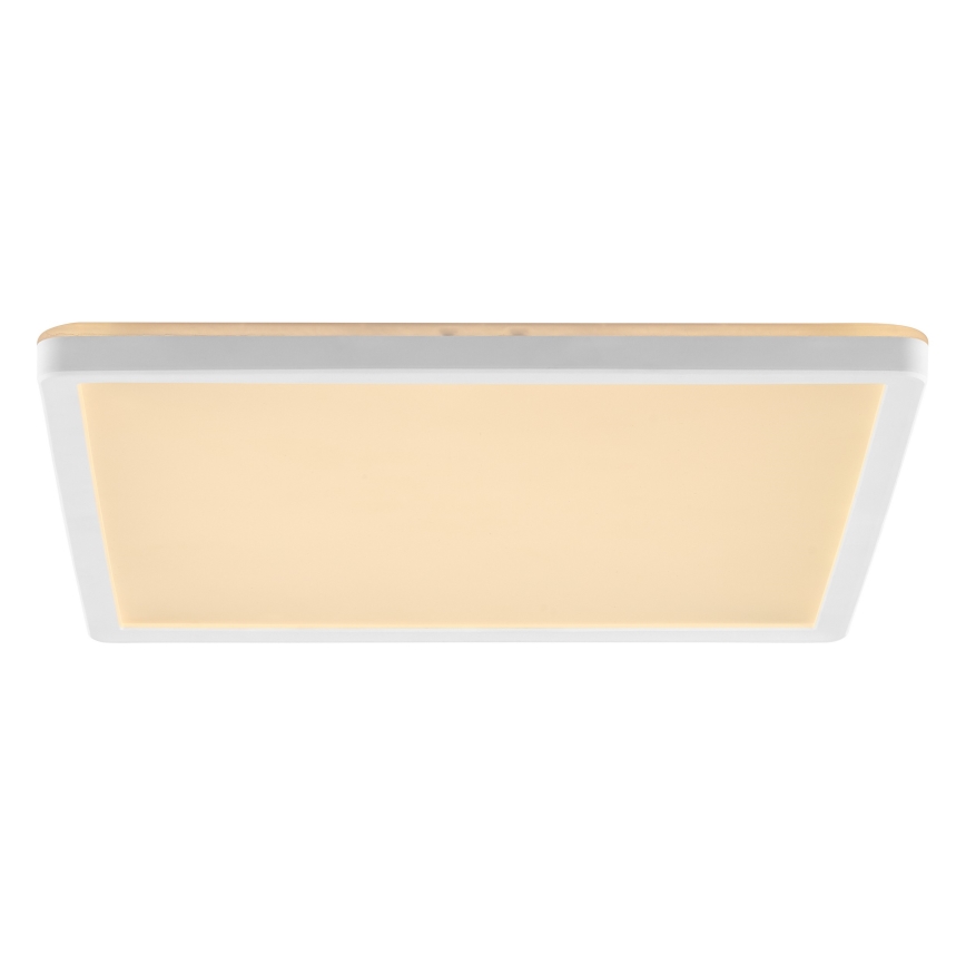 Brilliant - LED Ściemnialna oprawa sufitowa LUMARO LED/18W/230V 3000-6500K 29,3x29,3 cm biała + zdalne sterowanie