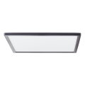 Brilliant - ściemnialna oprawa sufitowa LED SORELL LED/24/230V 3000-6500K 42x42 cm czarna + pilot zdalnego sterowania
