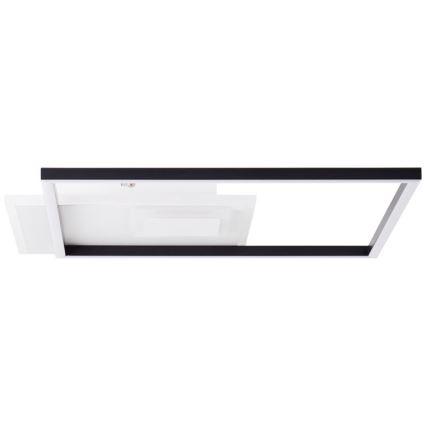 Brilliant - LED Plafon ściemnialny IORGO LED/40W/230V 3000K 43,5x43,5 cm biały/czarny