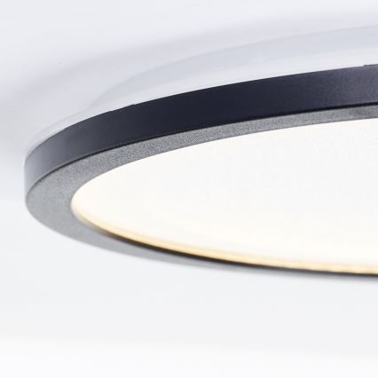 Brilliant - LED Plafon ściemnialny MOSAKO LED/20W/230V 2700K śr. 29,5 cm czarne