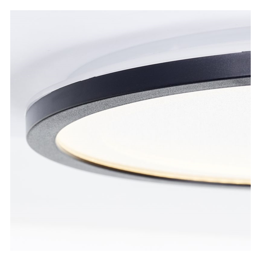 Brilliant - LED Plafon ściemnialny MOSAKO LED/20W/230V 2700K śr. 29,5 cm czarne