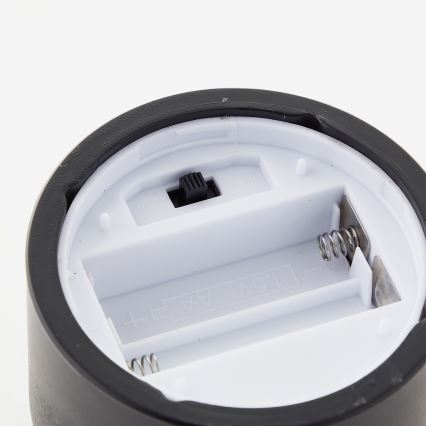 Brilliant - ZESTAW 3x ŚWIEC LED BOUGIE LED/2xAA IP44 czarne/przydymione