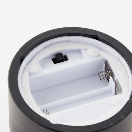 Brilliant - ZESTAW 3x ŚWIEC LED BOUGIE LED/2xAA IP44 czarne/przydymione