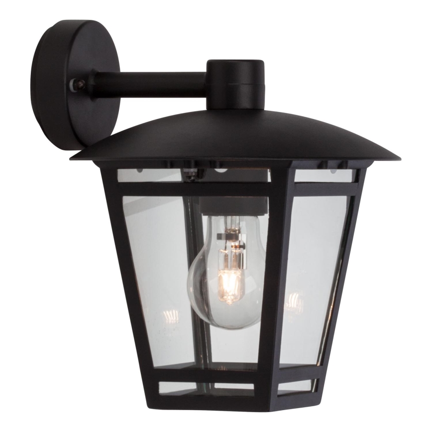 Brilliant - Zewnętrzny kinkiet RILEY 1xE27/40W/230V IP44 czarny
