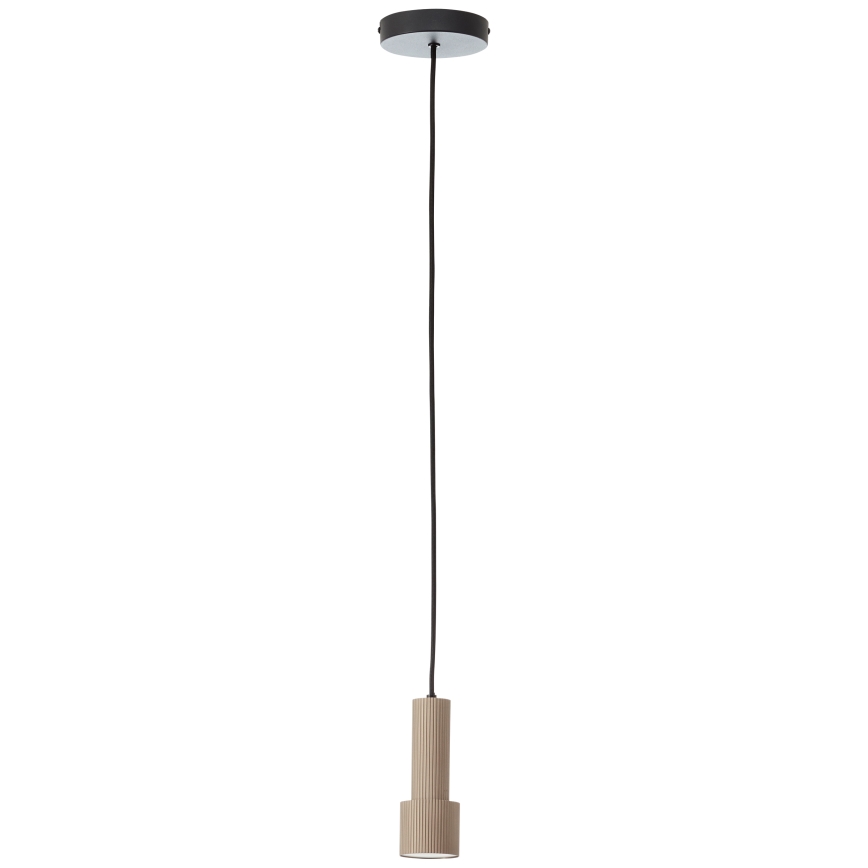 Brilliant - Żyrandol na lince CADIZ 1xGU10/10W/230V śr. 12,5 cm brąz