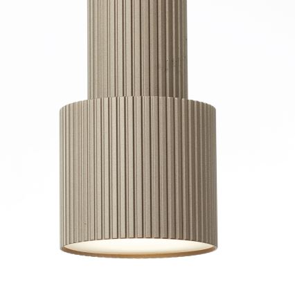 Brilliant - Żyrandol na lince CADIZ 1xGU10/10W/230V śr. 12,5 cm brąz