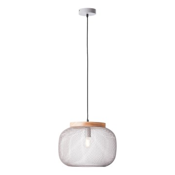 Brilliant - Żyrandol na lince GIADA 1xE27/40W/230V śr. 39 cm szary