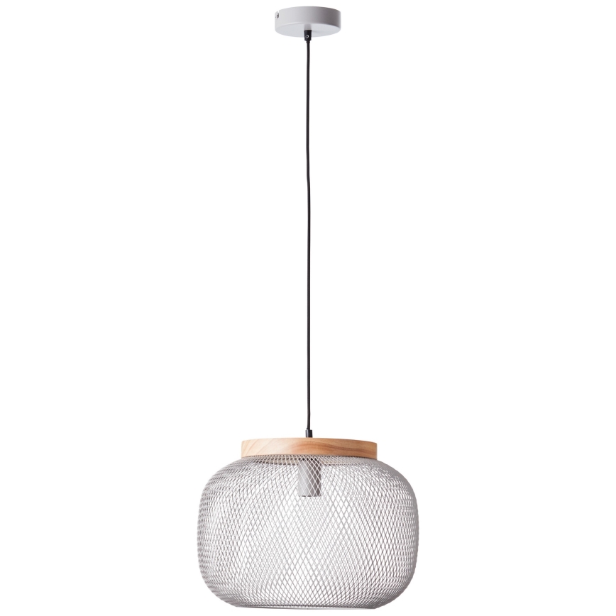 Brilliant - Żyrandol na lince GIADA 1xE27/40W/230V śr. 39 cm szary