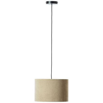 Brilliant - Żyrandol na lince TONY 1xE27/20W/230V śr. 35 cm brązowy
