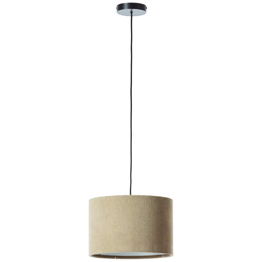 Brilliant - Żyrandol na lince TONY 1xE27/20W/230V śr. 35 cm brązowy