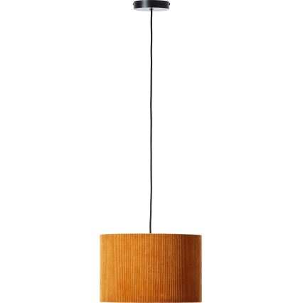 Brilliant - Żyrandol na lince TONY 1xE27/20W/230V śr. 35 cm pomarańczowy