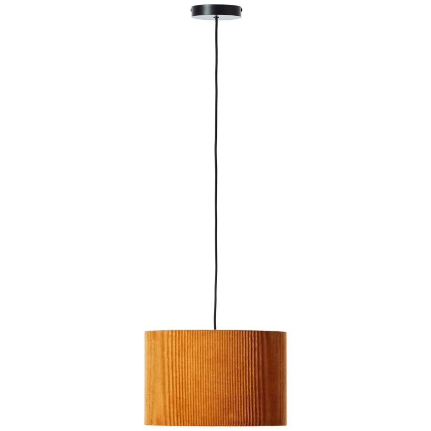 Brilliant - Żyrandol na lince TONY 1xE27/20W/230V śr. 35 cm pomarańczowy