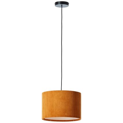 Brilliant - Żyrandol na lince TONY 1xE27/20W/230V śr. 35 cm pomarańczowy