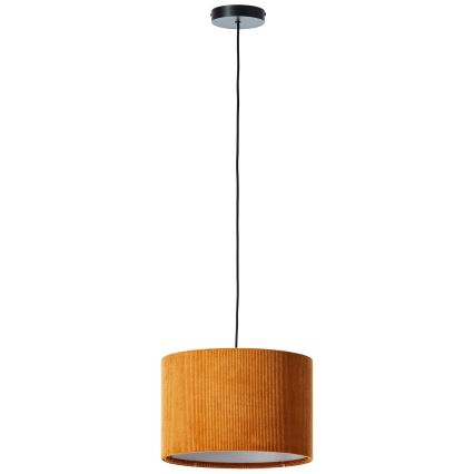 Brilliant - Żyrandol na lince TONY 1xE27/20W/230V śr. 35 cm pomarańczowy