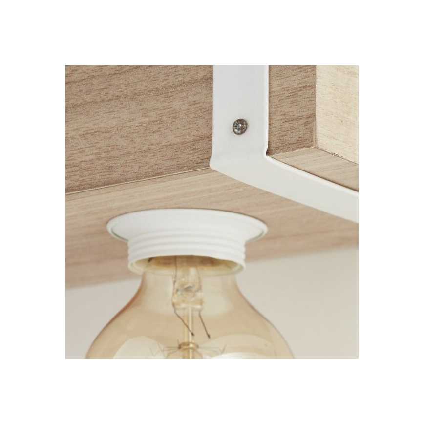 Brilliant - Żyrandol na lince WHITEWOOD 5xE27/30W/230V
