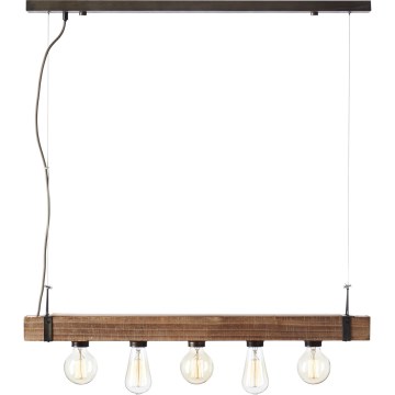Brilliant - Żyrandol na lince WOODHILL 5xE27/30W/230V - FSC certyfikowano