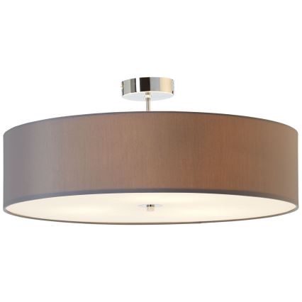 Brilliant - Żyrandol natynkowy ANDRIA 3xE27/60W/230V śr. 60 cm antracyt