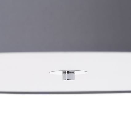 Brilliant - Żyrandol natynkowy ANDRIA 3xE27/60W/230V śr. 60 cm antracyt
