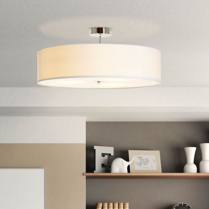 Brilliant - Żyrandol natynkowy ANDRIA 3xE27/60W/230V śr. 60 cm biały