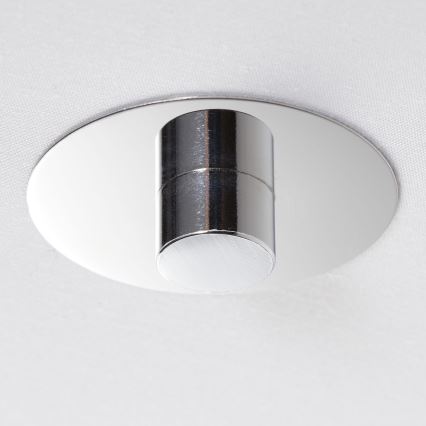 Brilliant - Żyrandol natynkowy ANDRIA 3xE27/60W/230V śr. 60 cm szary