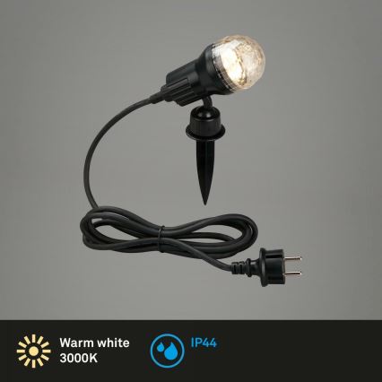 Brilo 3078-015 - LED Oświetlenie zewnętrzne TERRA 1xGU10/3W/230V IP44