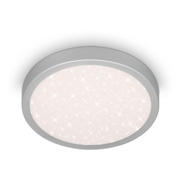 Brilo 3649-014 - LED Plafon łazienkowy RUNA LED/18,5W/230V IP44 srebrny